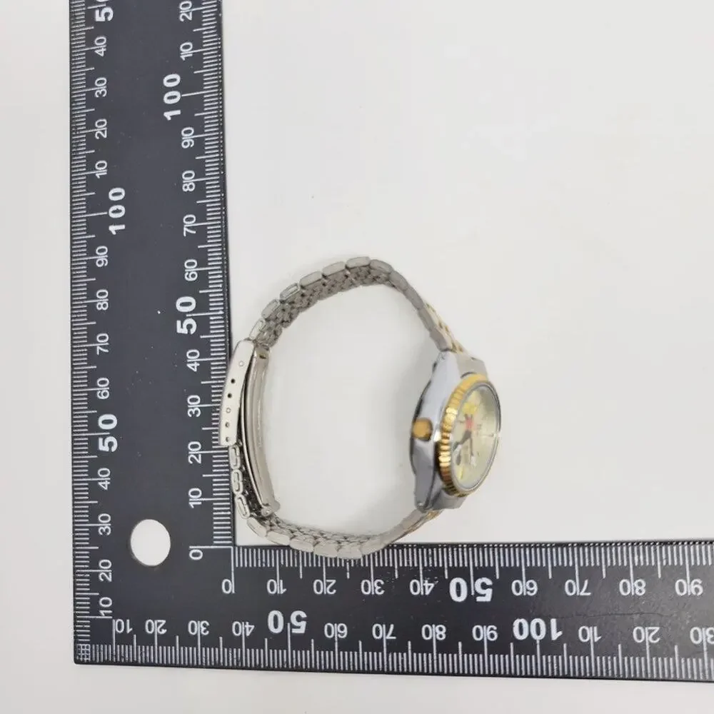 Disney X Lorus Mickey Mouse Vintage Quartz Metal Band Watch